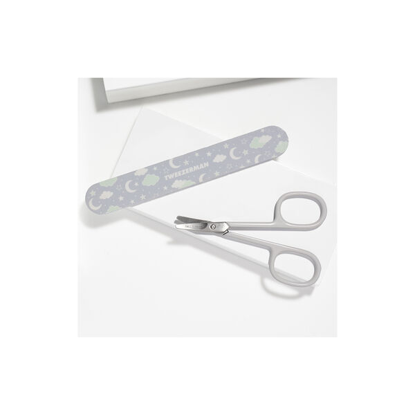 TWEEZERMAN Baby Nail Scissors With File