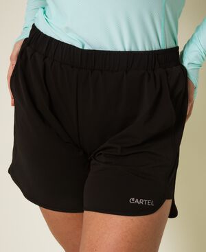 Traverse 2-in-1 sportivo shorts - Nero