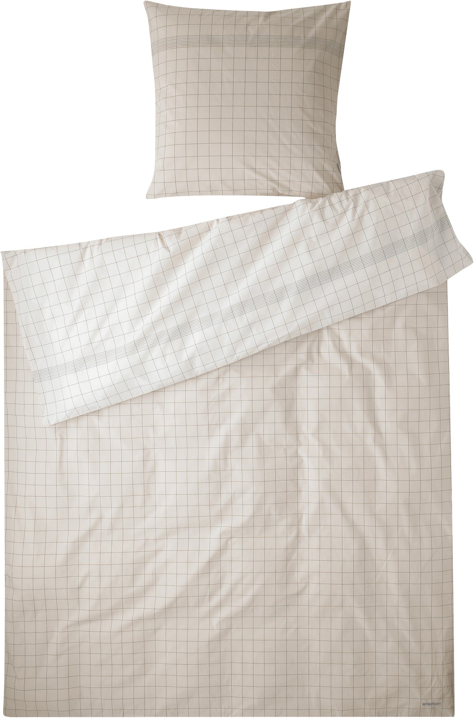 Vibeke Klint senget&oslash;y 140x200 cm/50x70 cm white