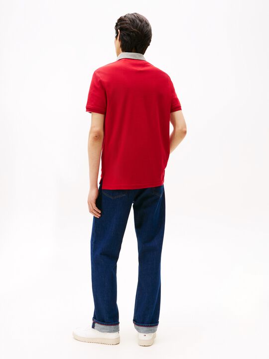 HERRINBONE COLLAR REG POLO