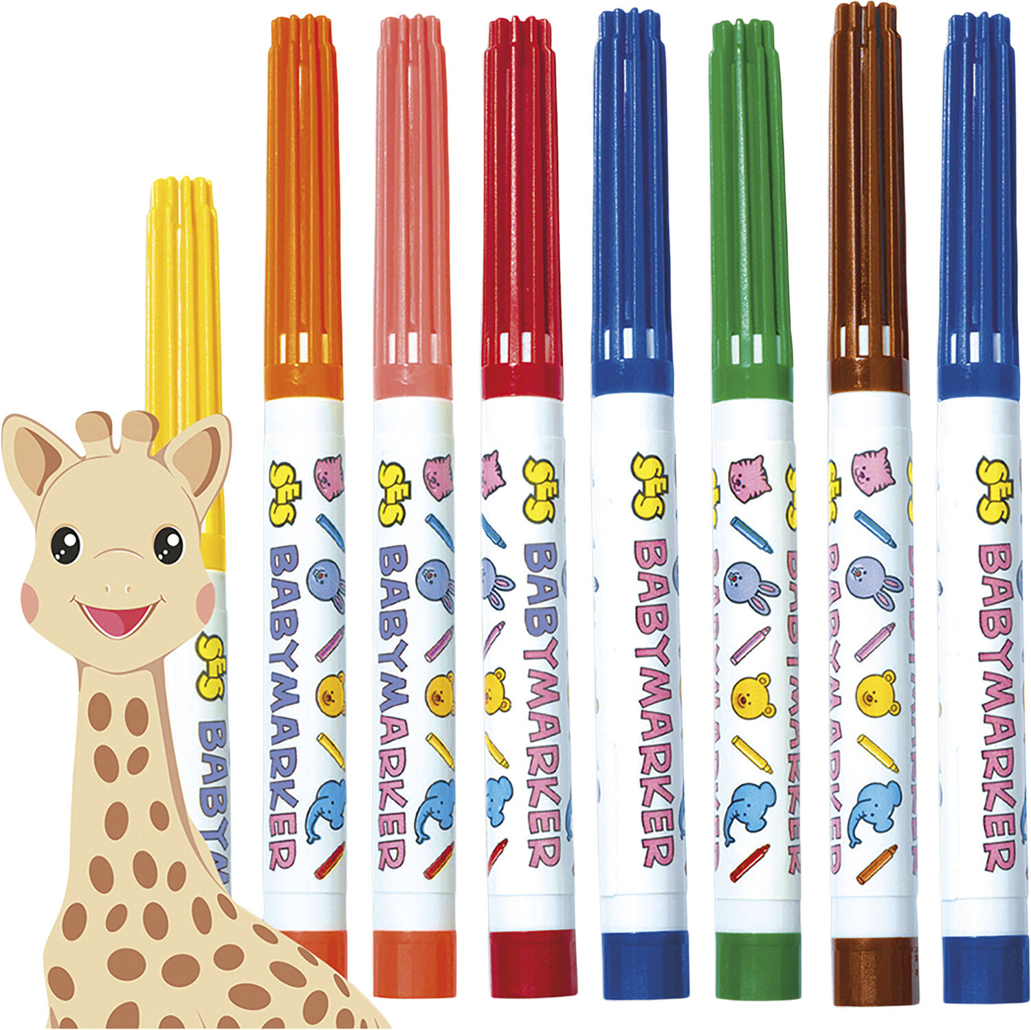 SES Creative - Sophie la girafe - Babyfarver