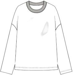 OVERSIZED LONGSLEEVE T-SHIRT LOGO