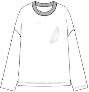 OVERSIZED LONGSLEEVE T-SHIRT LOGO