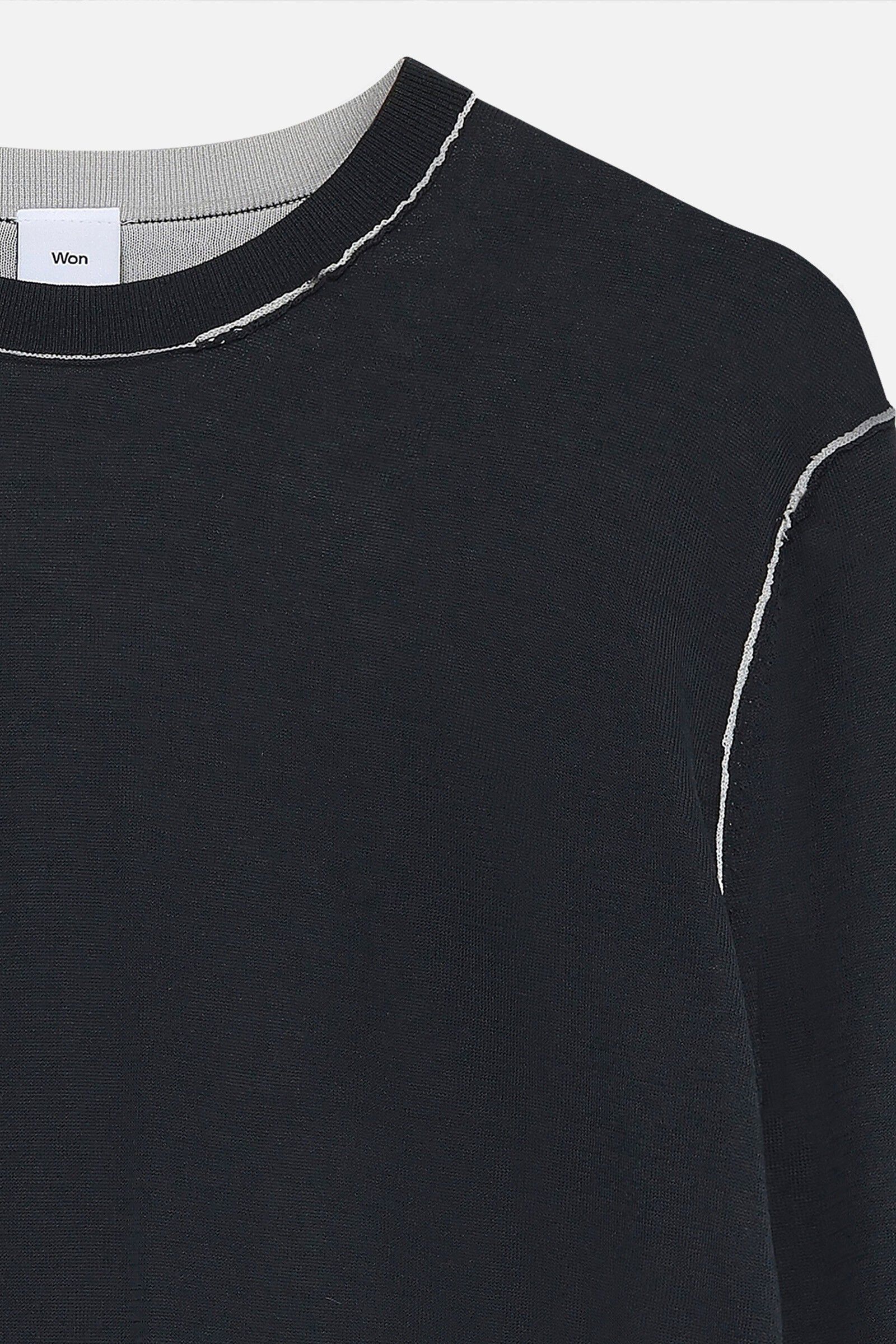 Rune Two Layer Knit Sweater