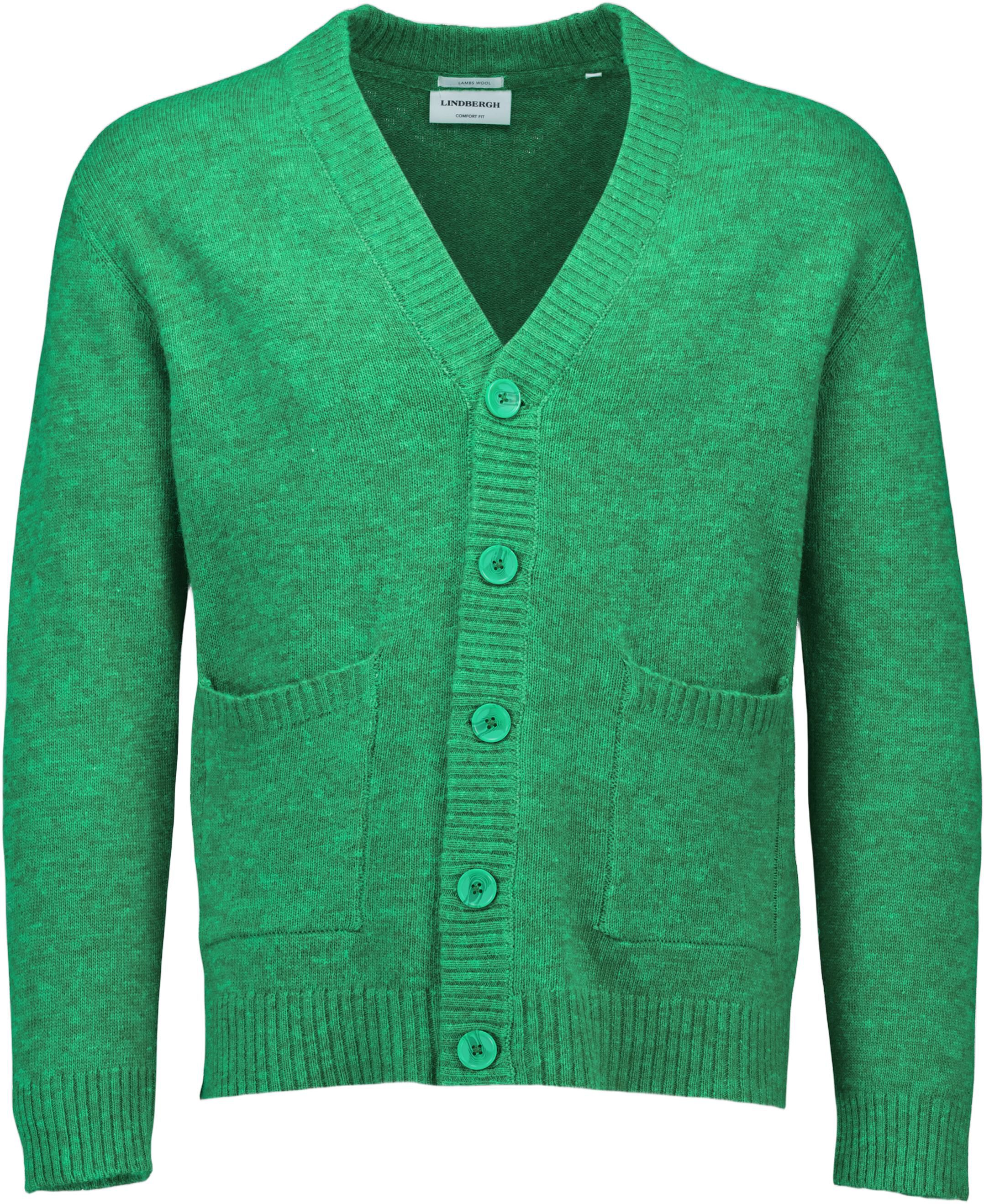 Lambswool button cardigan