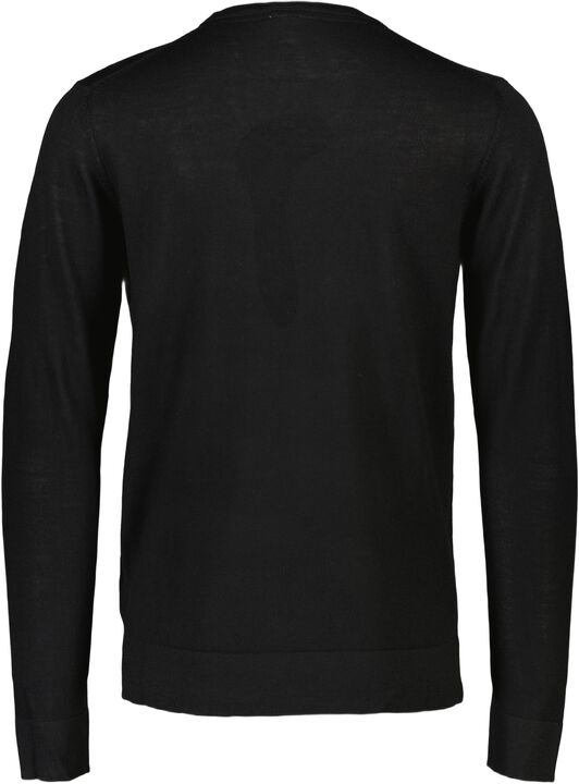 Merino strik med rund hals