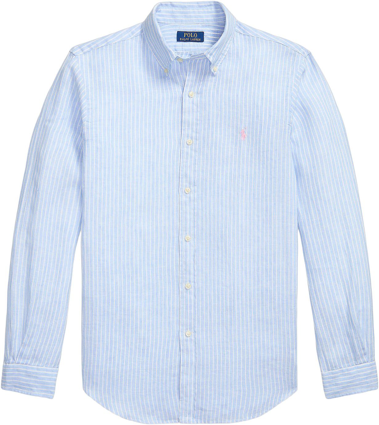 Custom Fit Striped Linen Shirt