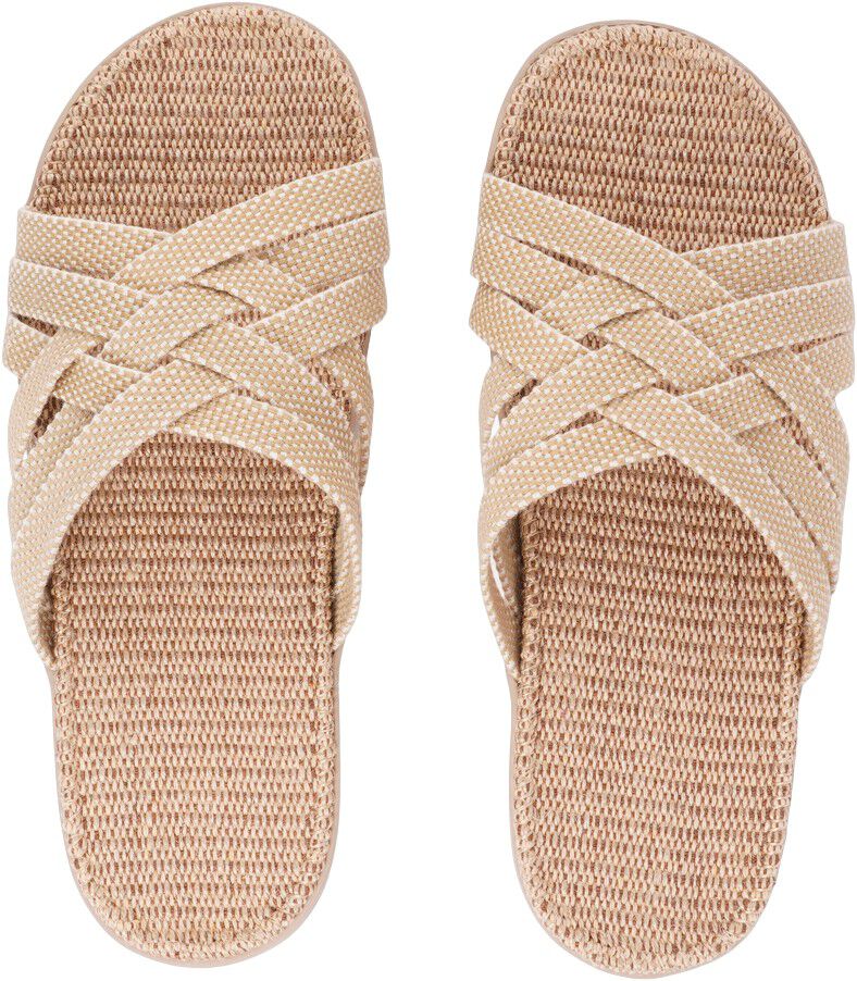 Matara - Triple cross sandal w/ jute sole