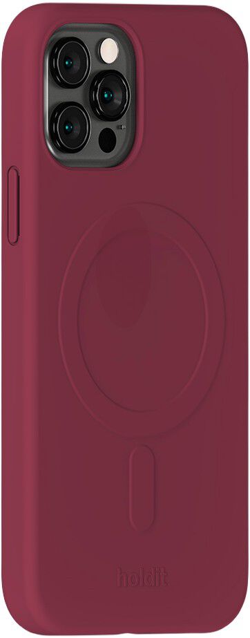 Soft Magsafe Case iPhone 12/12Pro Red Velvet