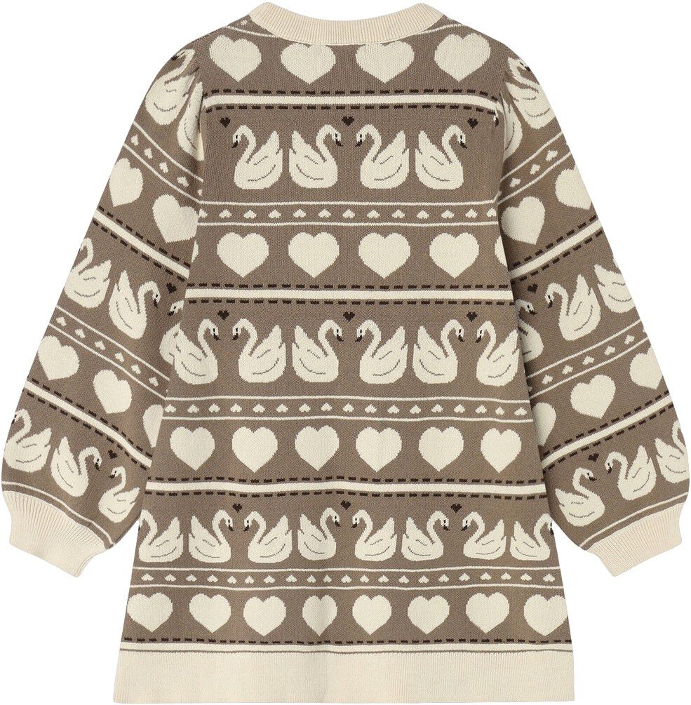 Lovely Multi Ls Dress