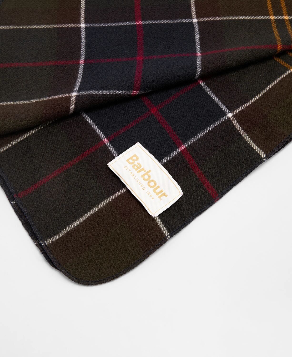Barbour Dog Tartan Blanket