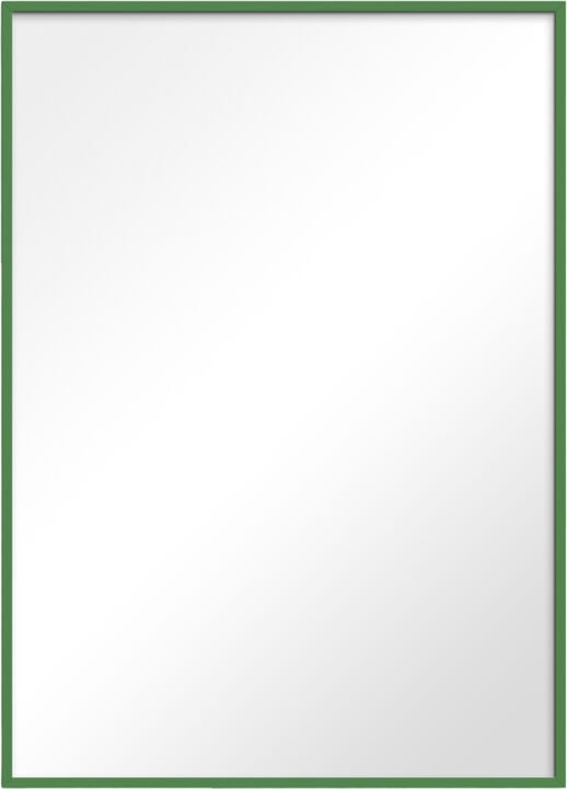 Green Wood Mirror