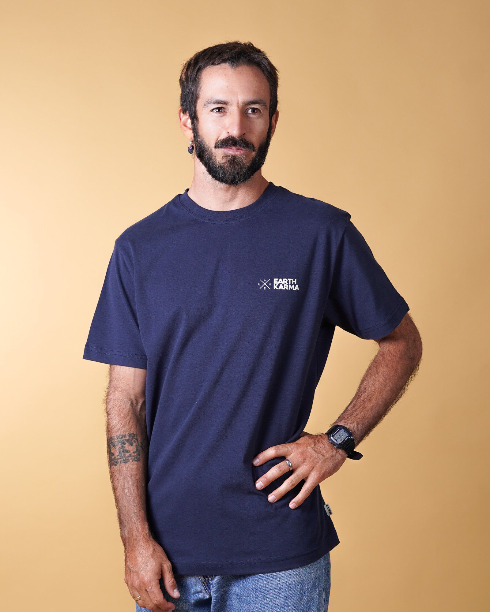 EARTH KARMA BRUSHED T-SHIRT