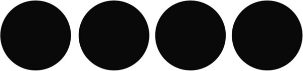 4-pack Basic Essentials Elastics