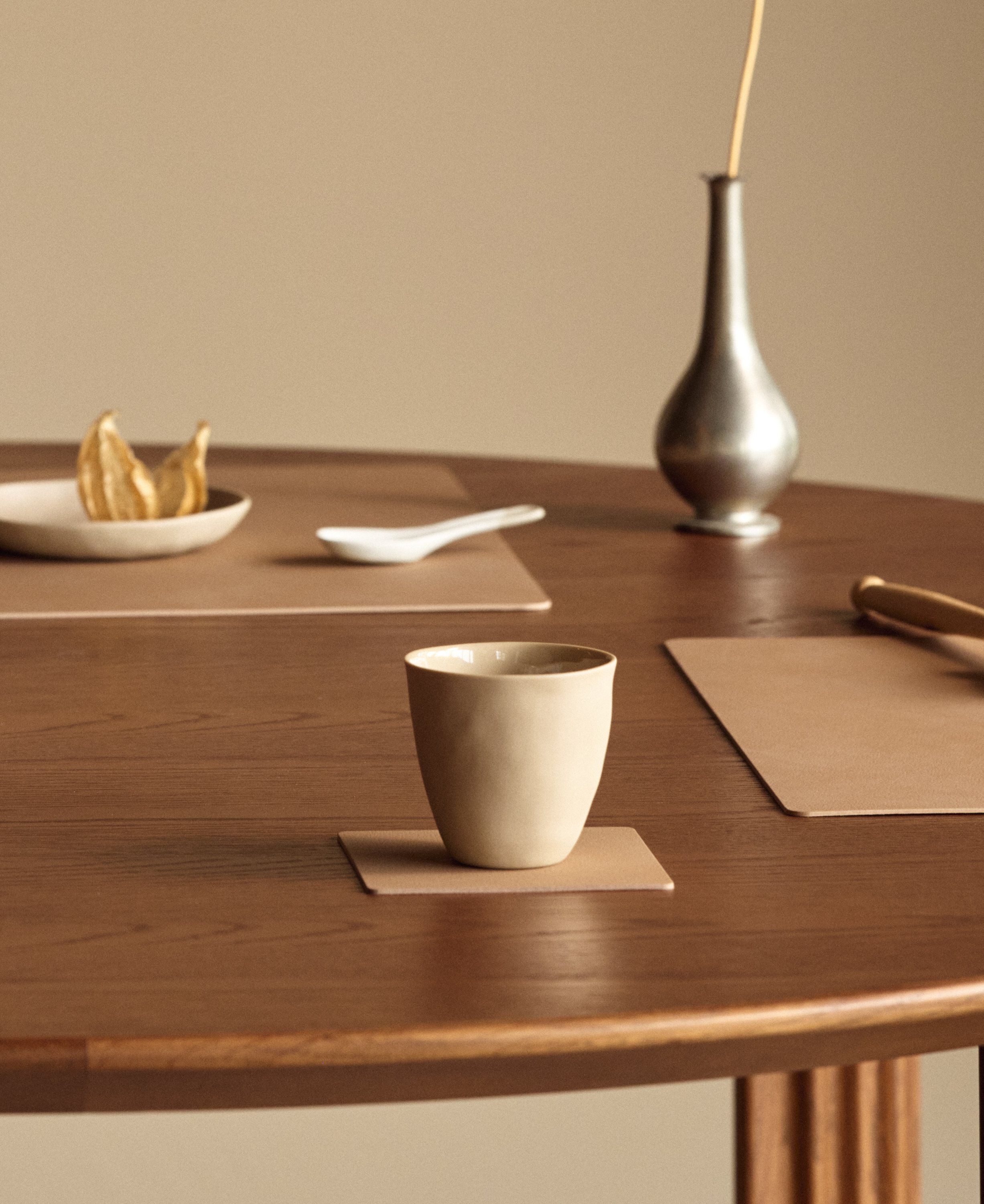 Glass Mat Square Nupo Nougat