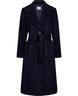 Cashmere Coat W - Clareta Belt Midi