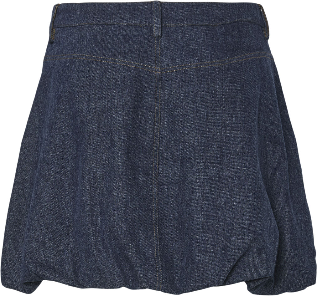 PCJABIA MW SHORT BALLOON DENIM SKIR