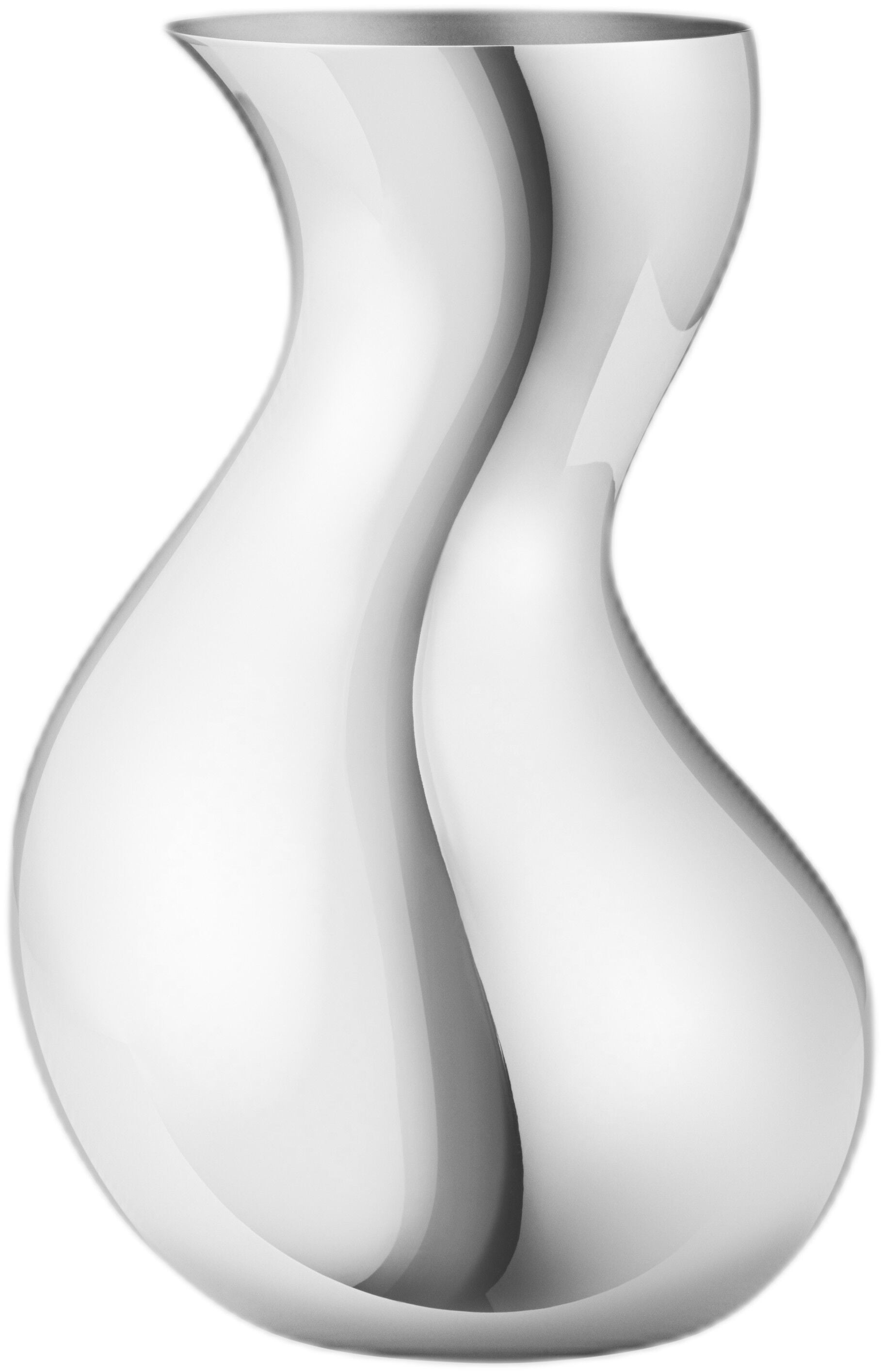 Cobra Vase mellem rustfritst&aring;l