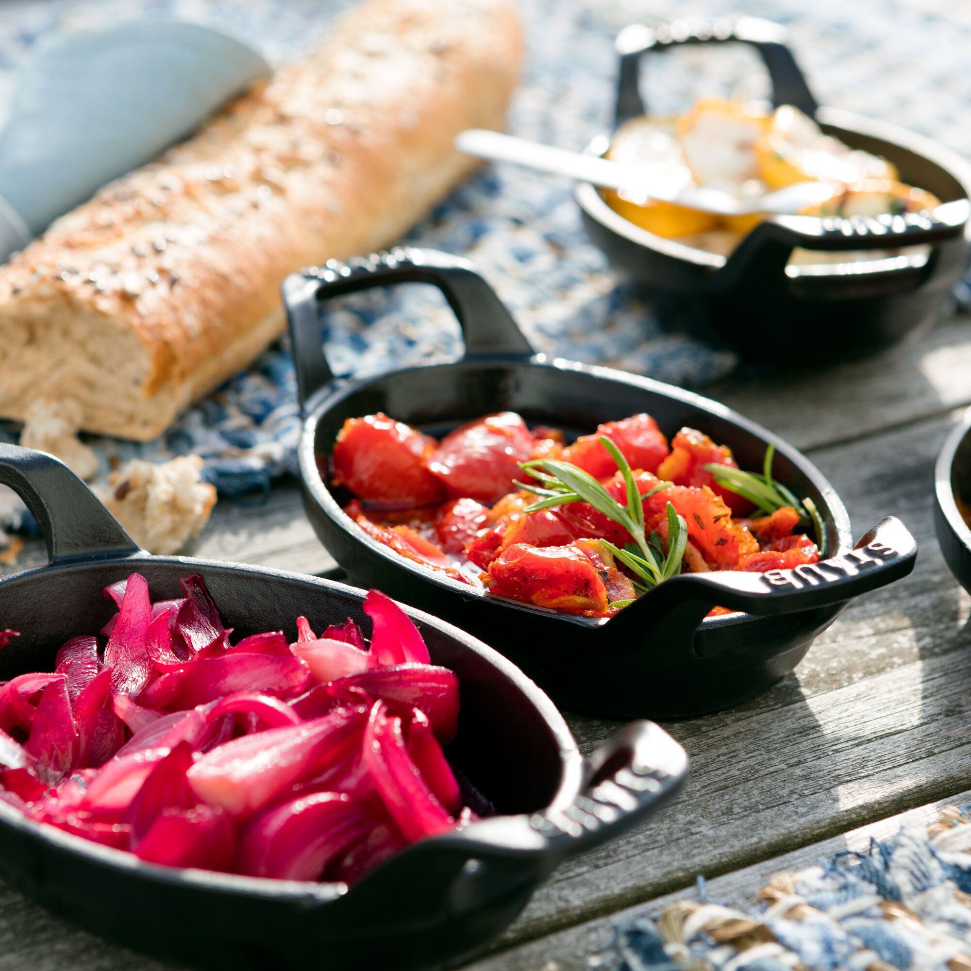 Ovnfad 21 cm Sort Oval St&oslash;bejern