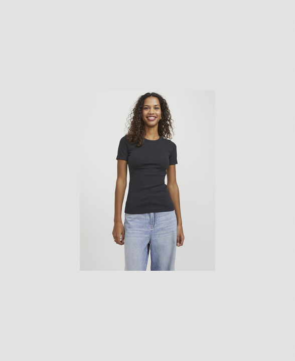 Jxfrankie Str Ss Rib Tee Jrs Noos