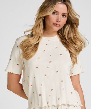 Pyjama Top Pointelle