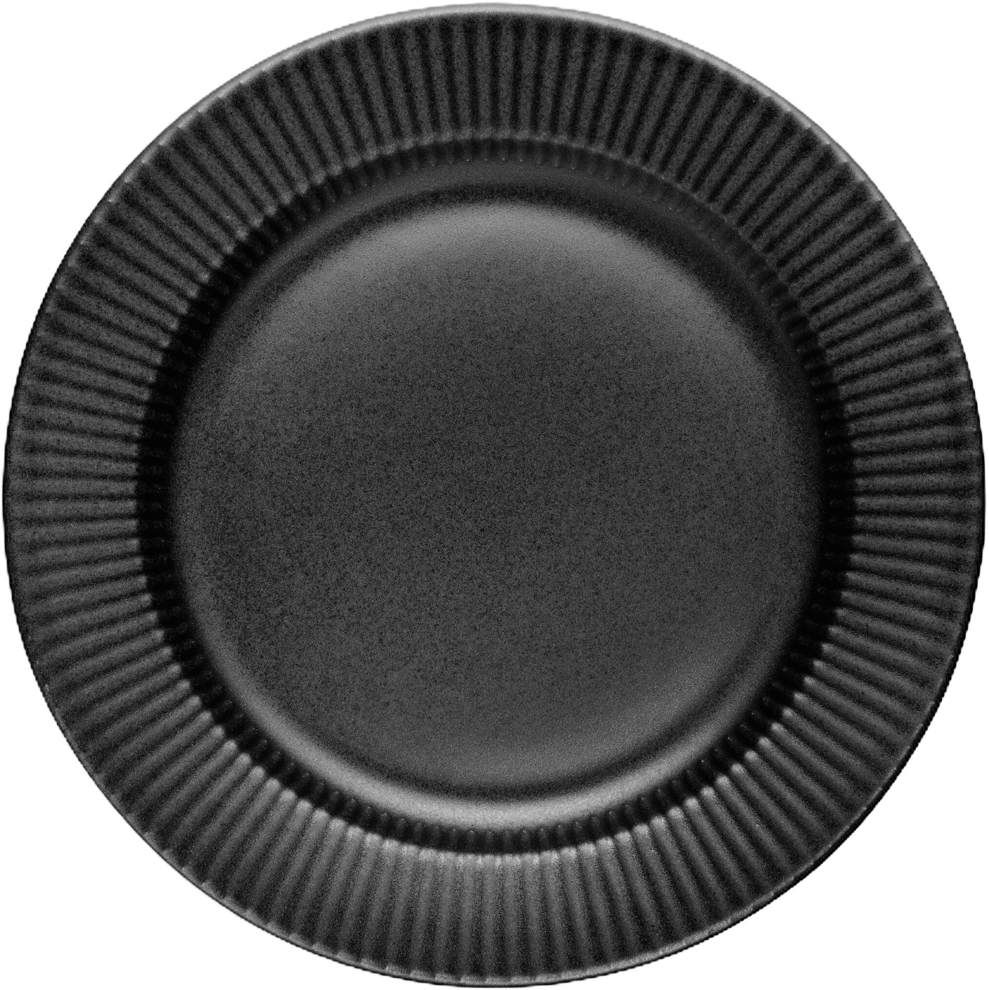Legio Nova Frokosttallerken 22 cm Black