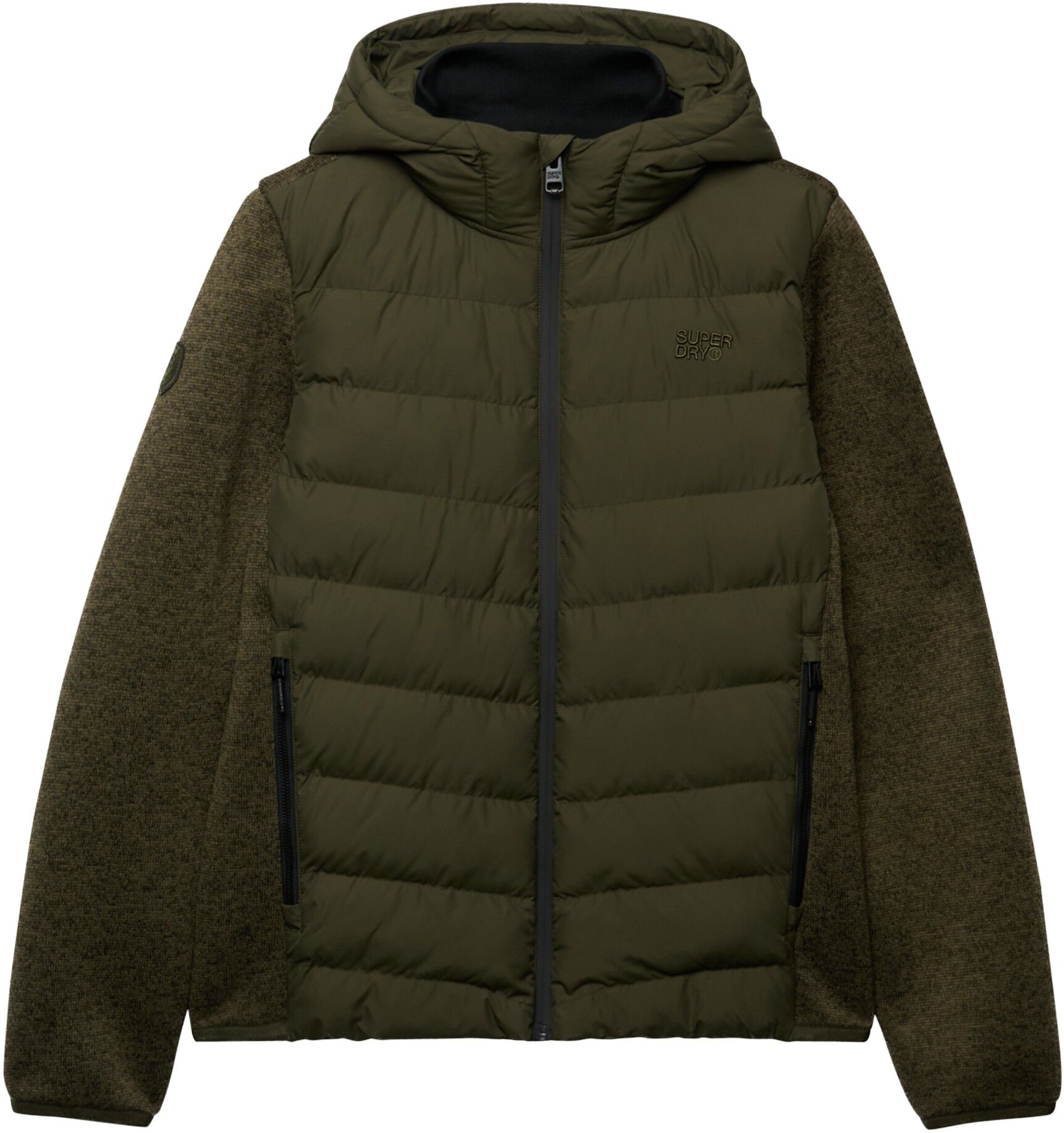 HOODED STORM KNIT HYBRID JKT