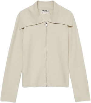 AWVERRIER LS O-NECK MIDI KNIT CARDI