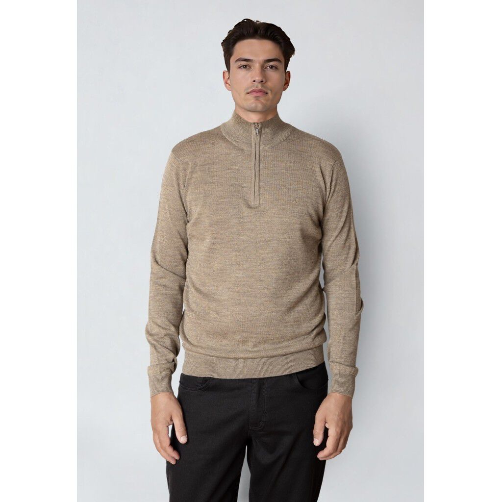 Merino Half Zip