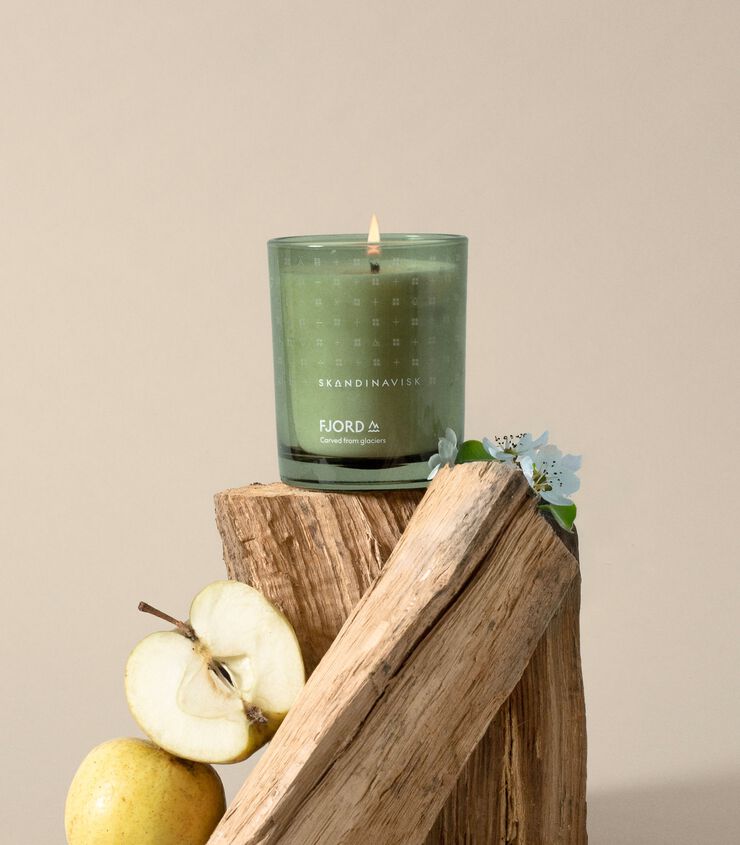 FJORD Scented Candle w Lid 200g