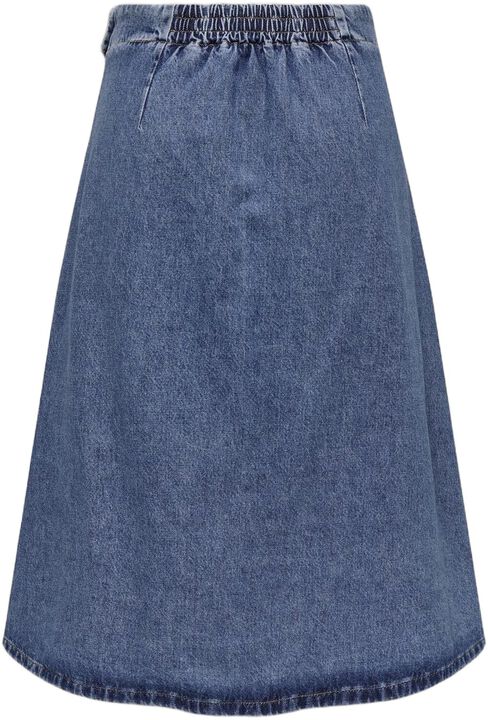 ONLTHEA WRAP MIDI SKIRT DNM CS DOT