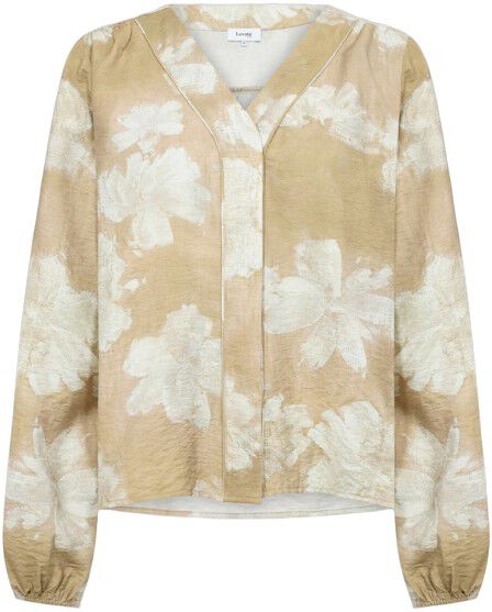 LR-NIKKI 1 Skjorte M&oslash;rk sand