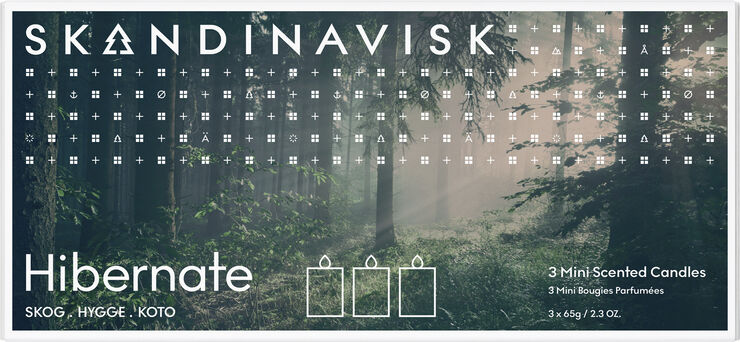 HIBERNATE Mini Candle Giftset 65g x 3