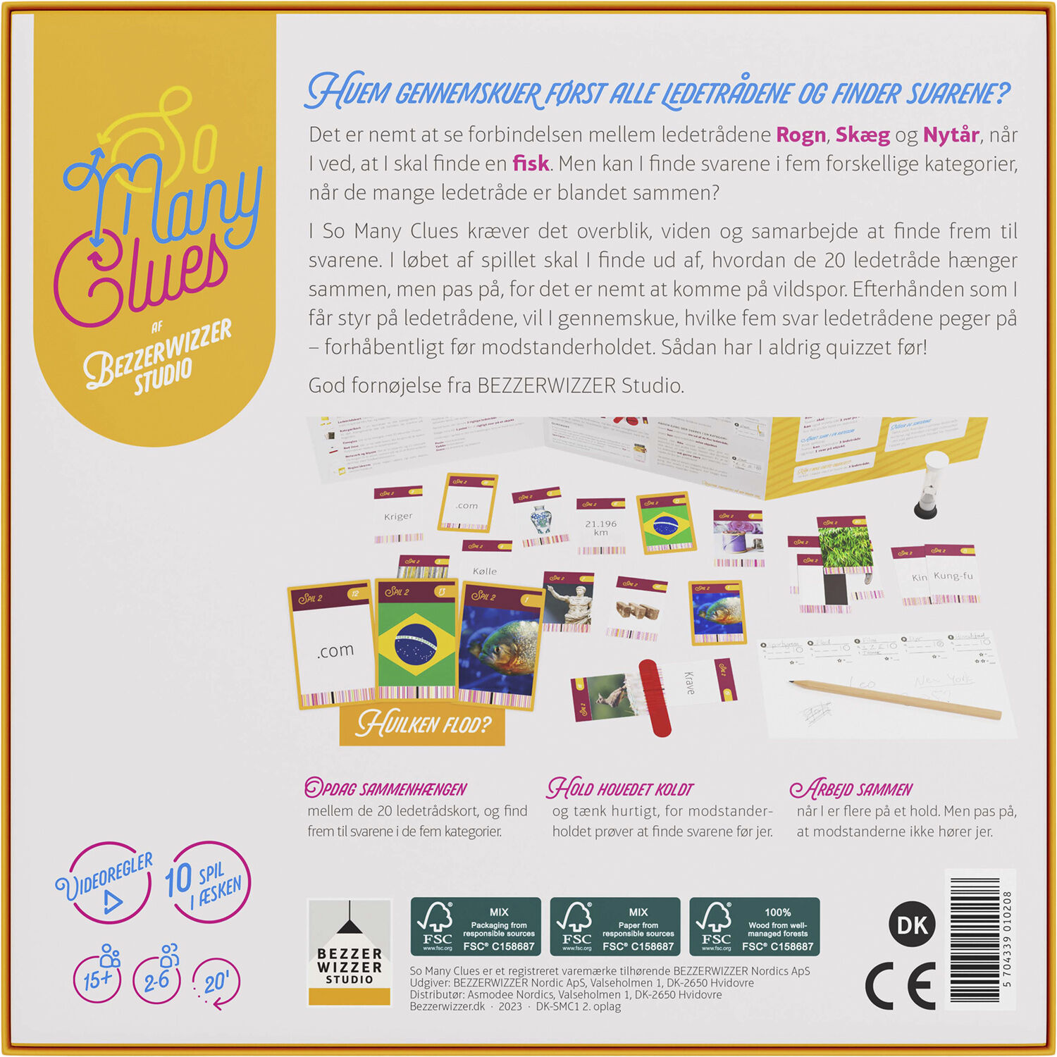 So many Clues Bezzer