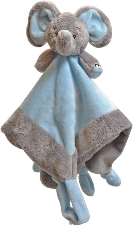 NUSSEKLUD ELEFANT BLÅ 35X