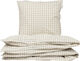 ADULT BEDDING - SWEDISH SIZE - GINGHAM OAT