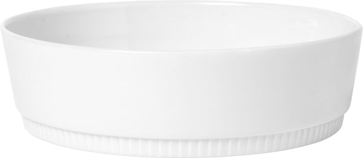 "Skål låg nr. 5 Toulouse 1,8 liter 23 cm Vit"