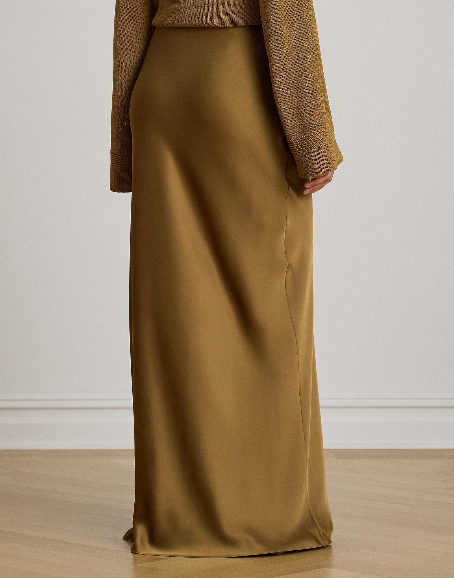 Satin Charmeuse Maxiskirt