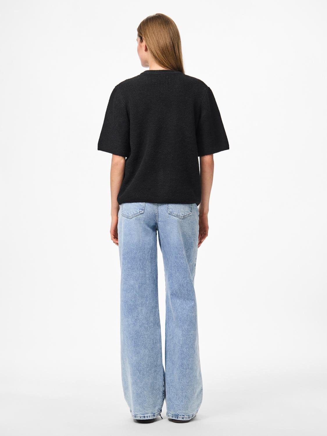 Pcsilly Ss O-Neck Knit Cardigan Noos Bc