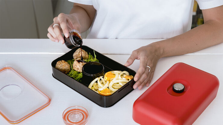 Lunchbox - Stone Finish - Tuxedo Black