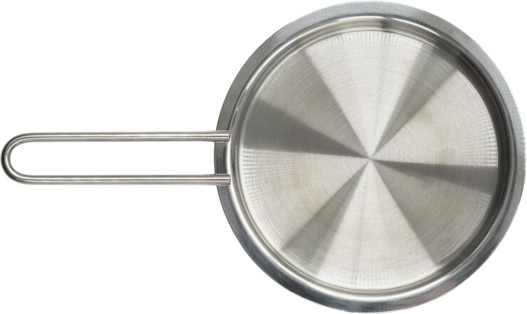 Tallerkenlåg 13 cm rustfrit stål