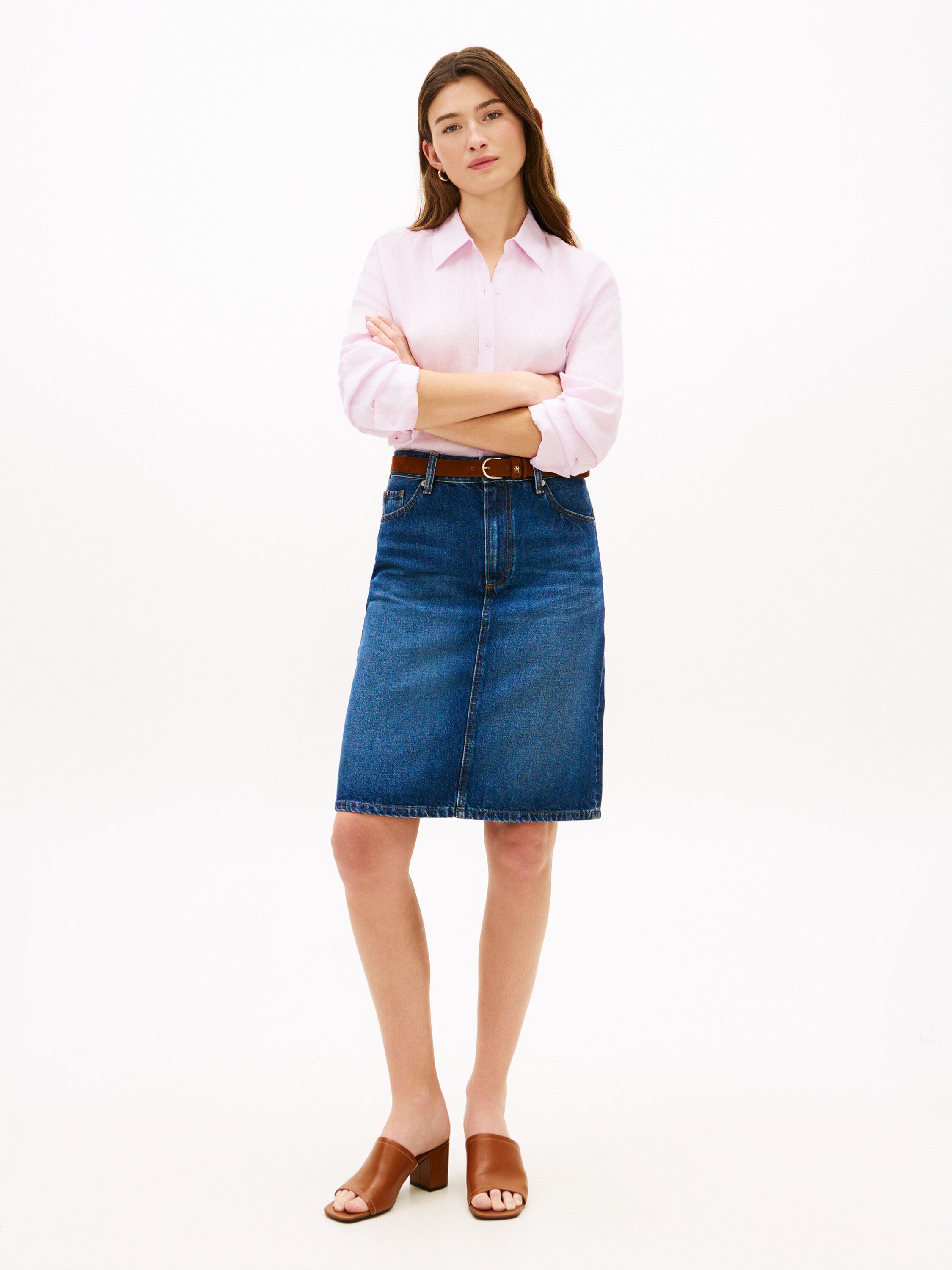 DNM NEW DOREEN KNEE SKIRT RW