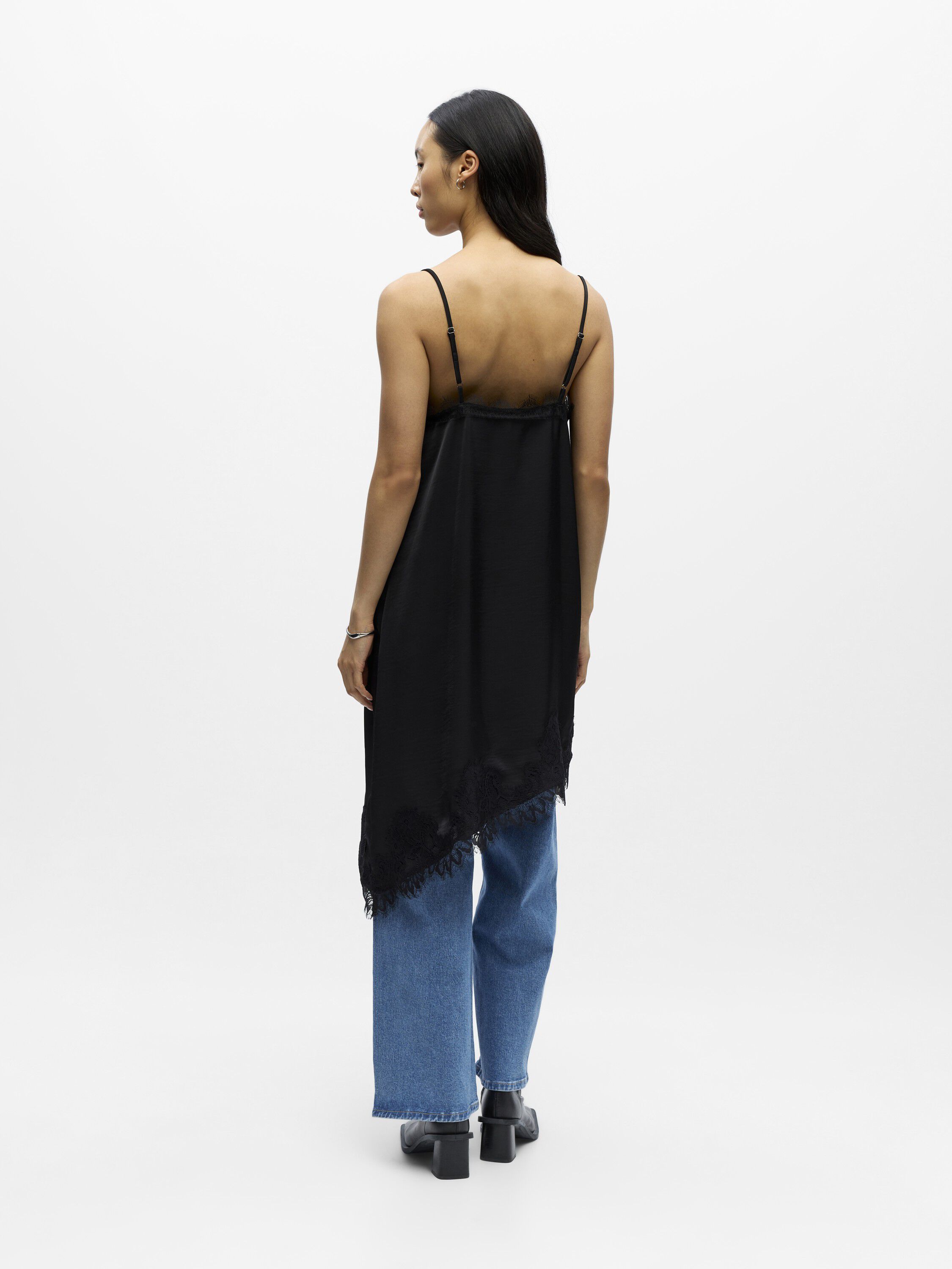 OBJNALINE REG SLIP LACE DRESS E VIP