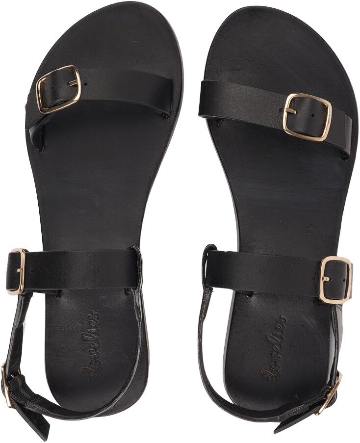 GIGLIO - ADJUSTABLE LEATHER SANDAL W/ HEEL STRAP