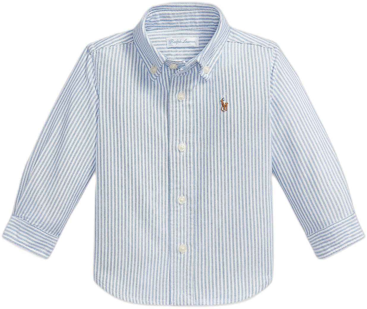 Striped Cotton Oxford Shirt