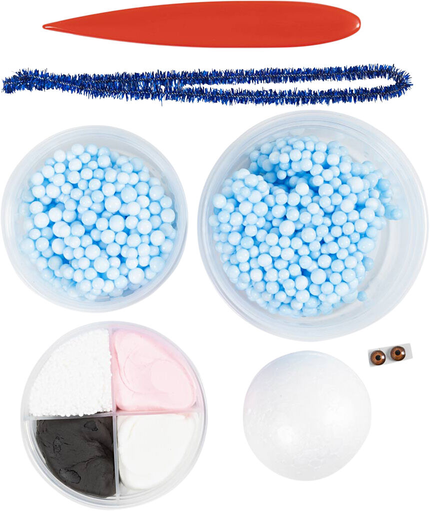 Mini DIY Kit Modellering, Monster Bobby