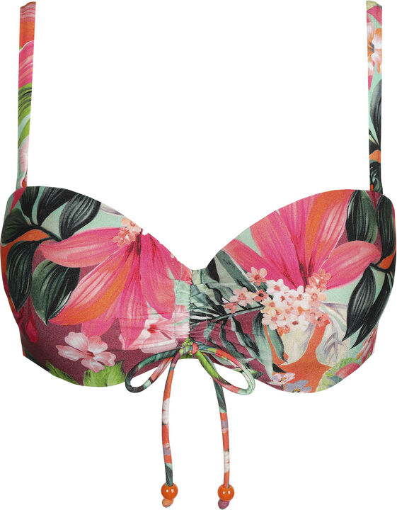 Norma Jeanne bikinitop med vattering uden stropper