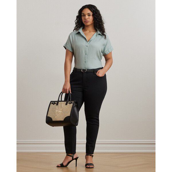 Tissue Linen Short Sleeve Shirt