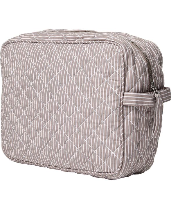 Moira 2 toilettaske Fossil Stripe Large