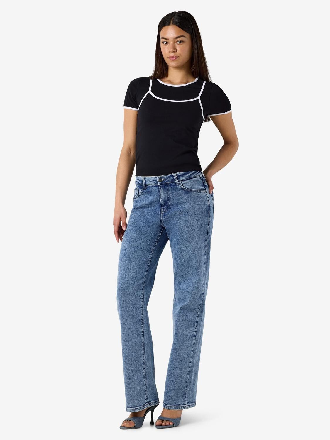 Nmkerry S/S Double Layer Top Tnt/14